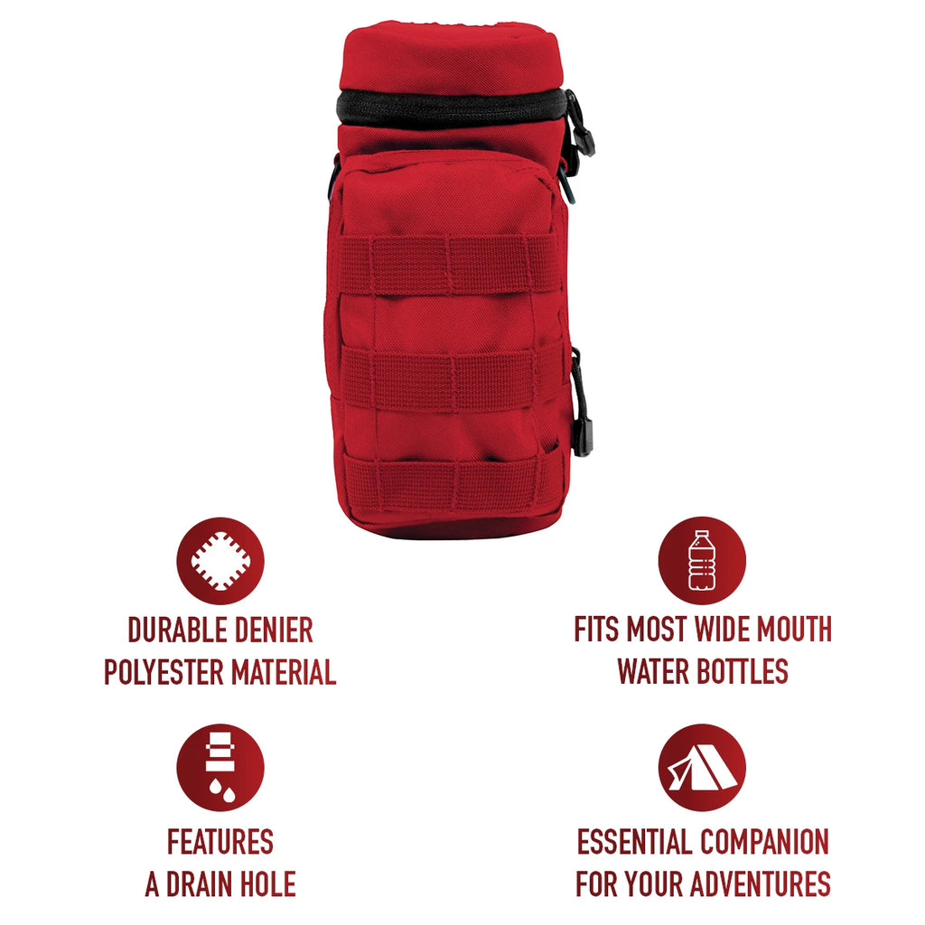 MOLLE Compatible Tactical Water Bottle Pouch