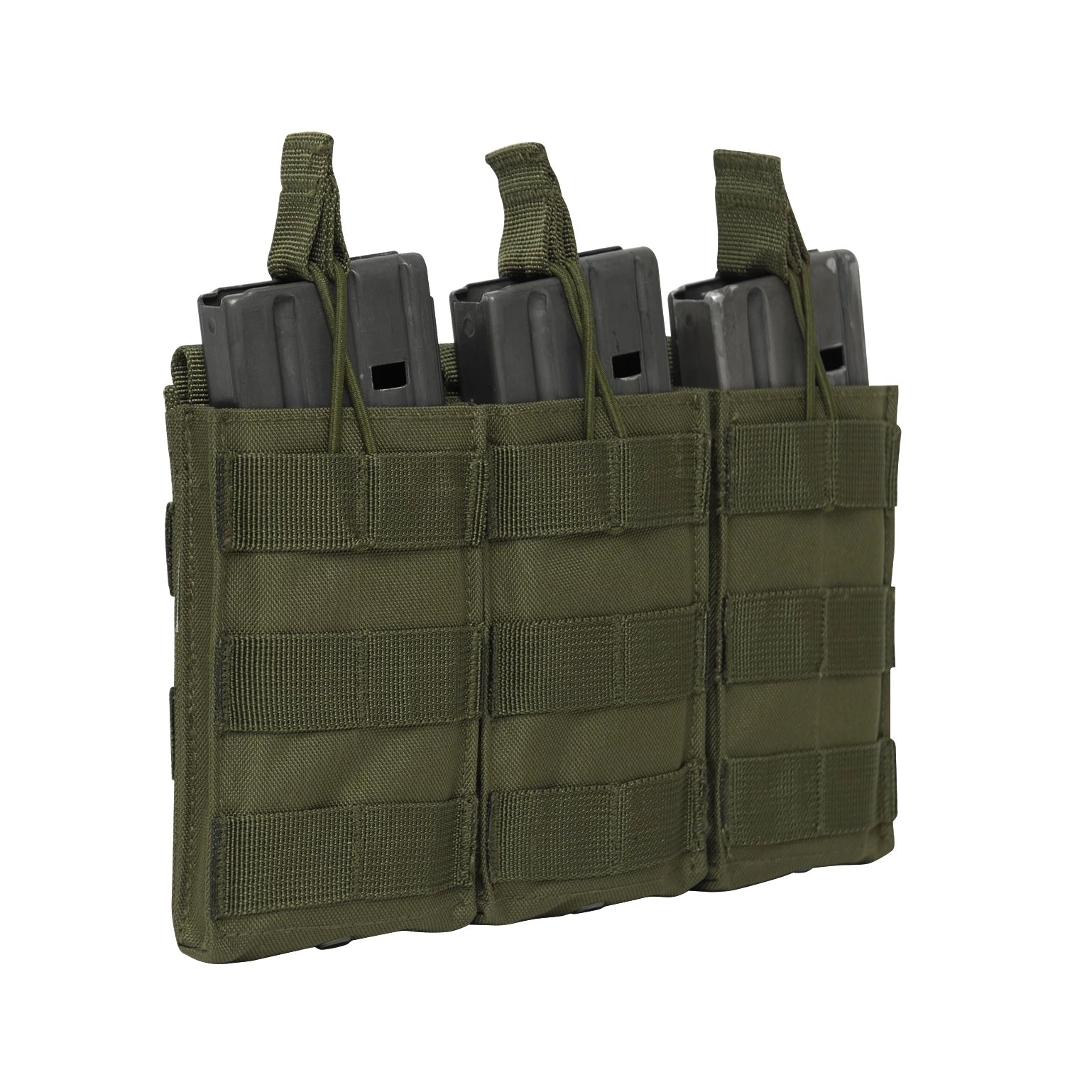 Open-Top Modular Triple Pouch