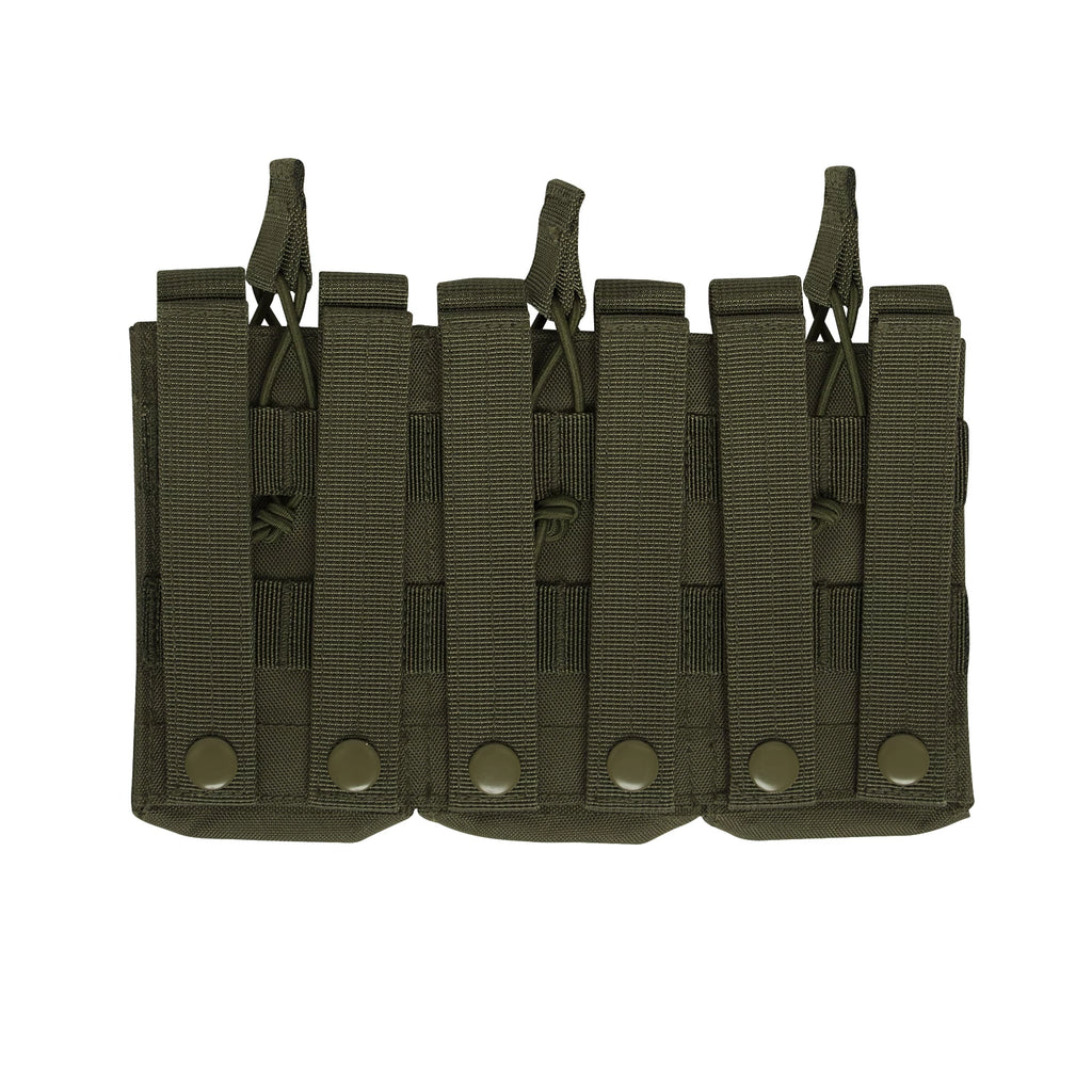 Open-Top Modular Triple Pouch