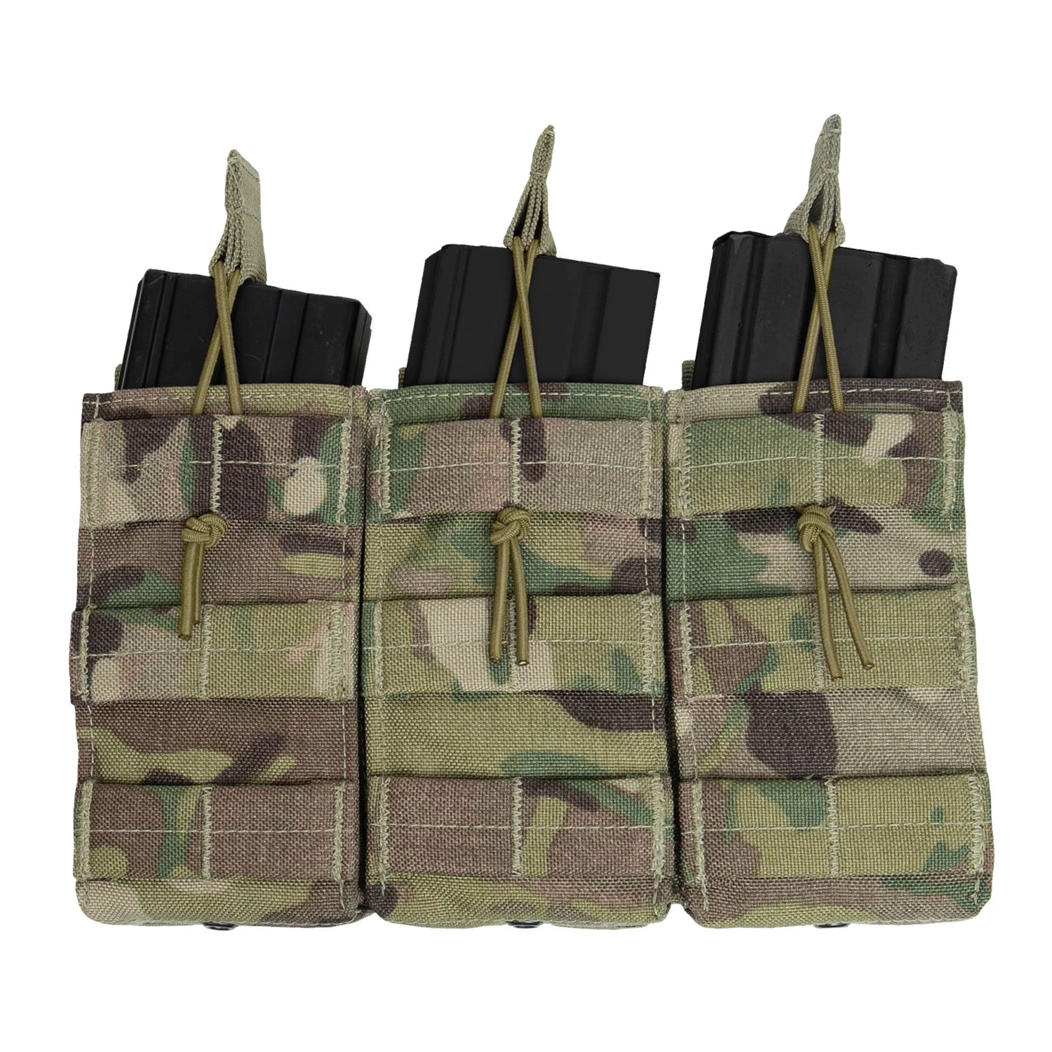 Open-Top Modular Triple Pouch