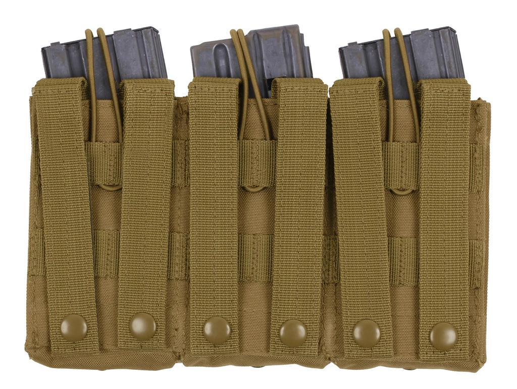 Open-Top Modular Triple Pouch
