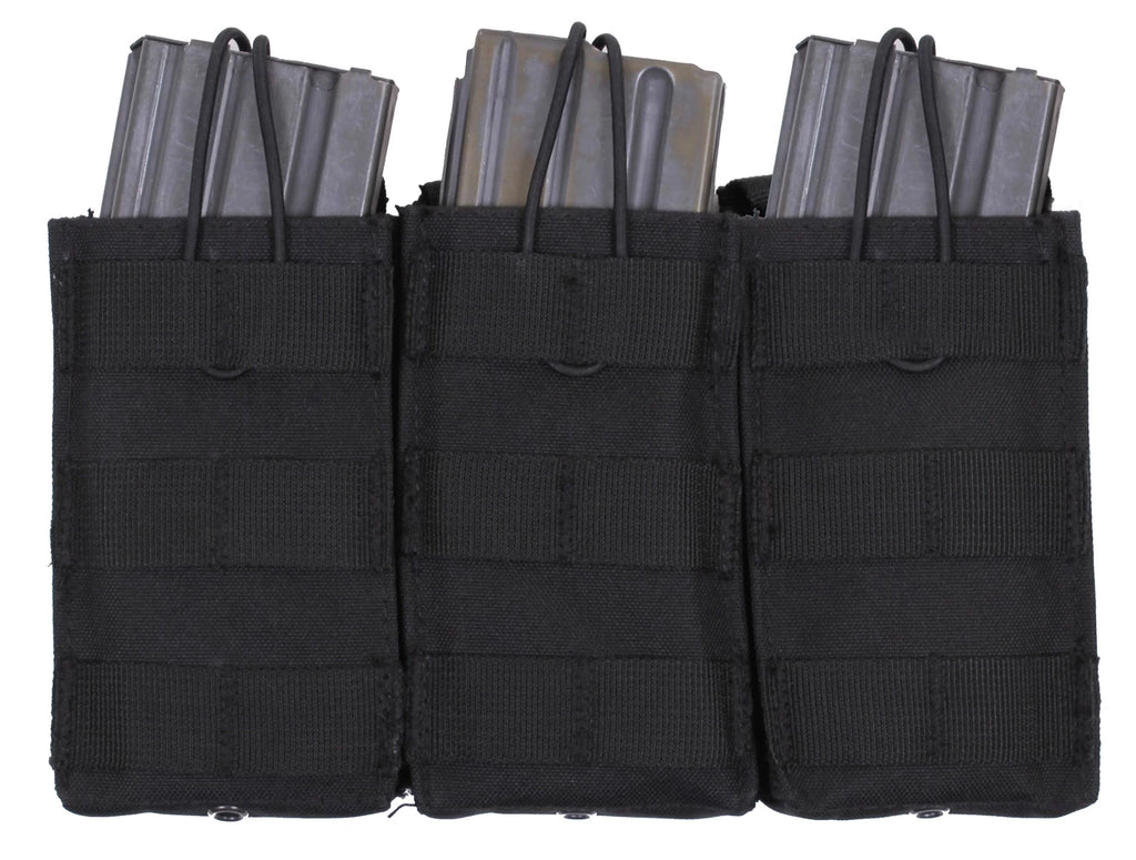 Open-Top Modular Triple Pouch