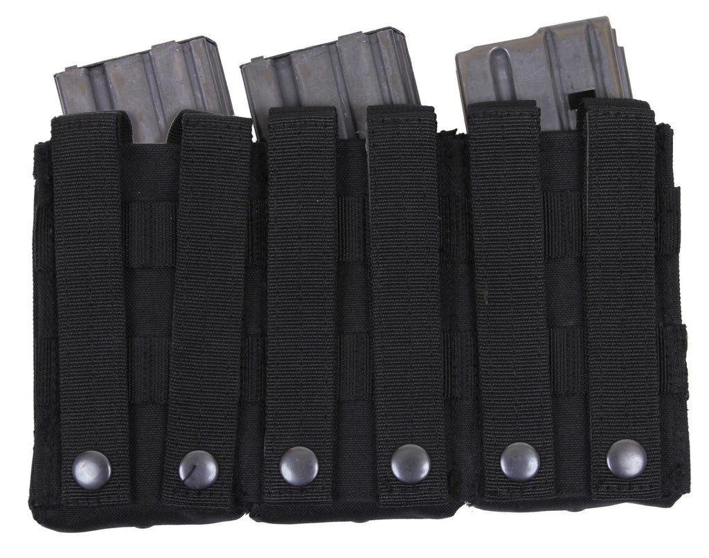 Open-Top Modular Triple Pouch