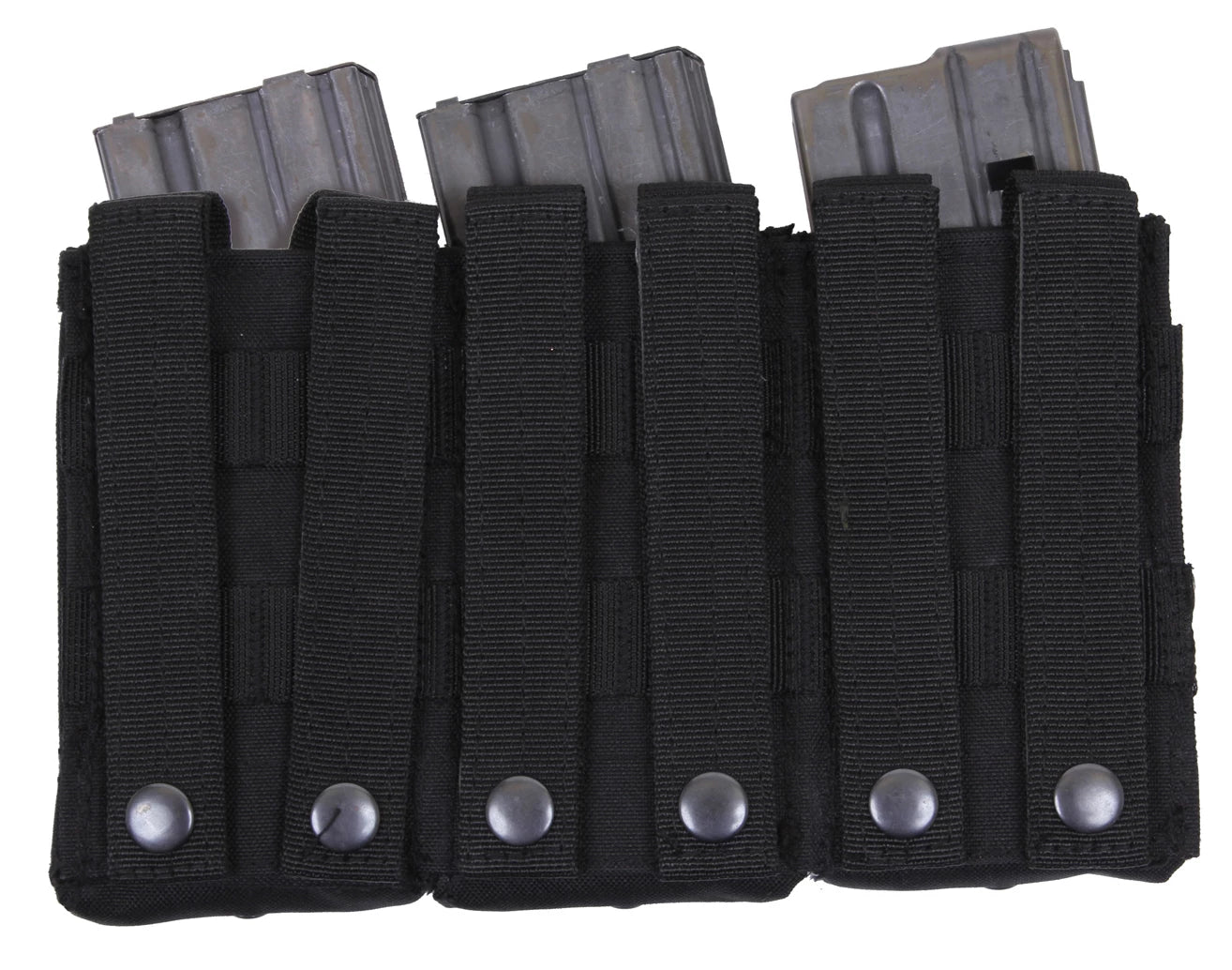 Open-Top Modular Triple Pouch