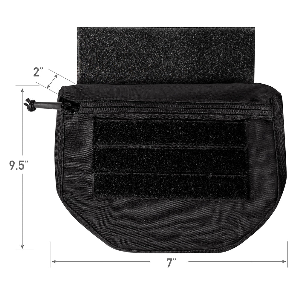 Flat-Profile M.O.L.L.E. Plate Carrier Front Pouch
